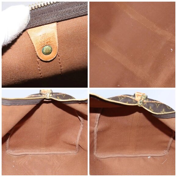 LOUIS VUITTON Monogram Keepall Bandouliere 55 Boston Bag - Picture 15 of 16
